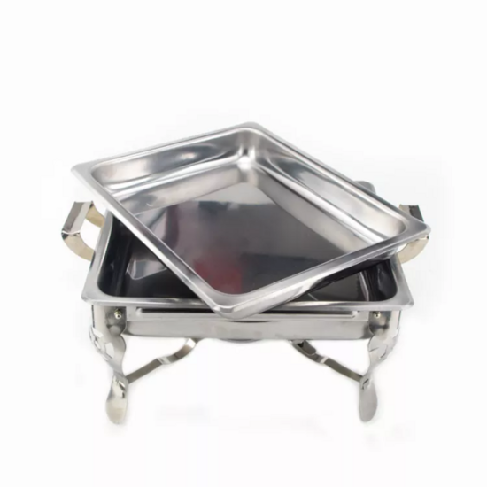 Chafing Dish aus Chrom