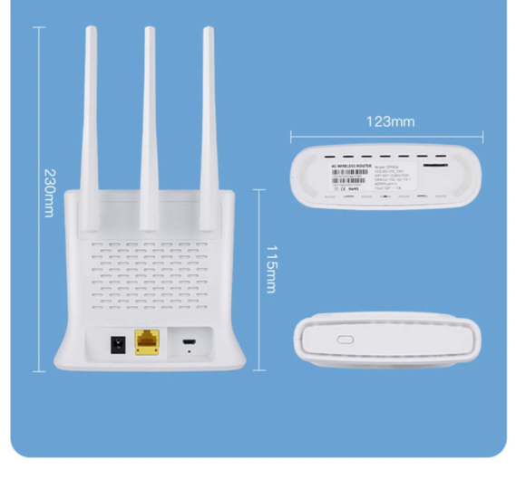 Drahtloser 4G-Router (neues Modell)