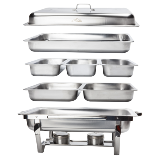 Alora Chafing Dish Chrom 6 St&uuml;ck