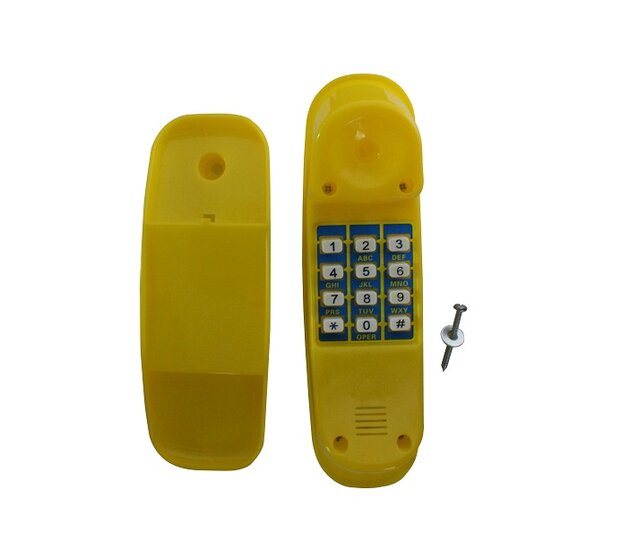 Spielzeugtelefon Gelb