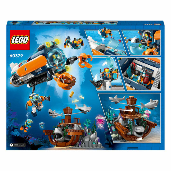 LEGO City 60379 Tauchboot f&uuml;r Tiefsee-Forschung