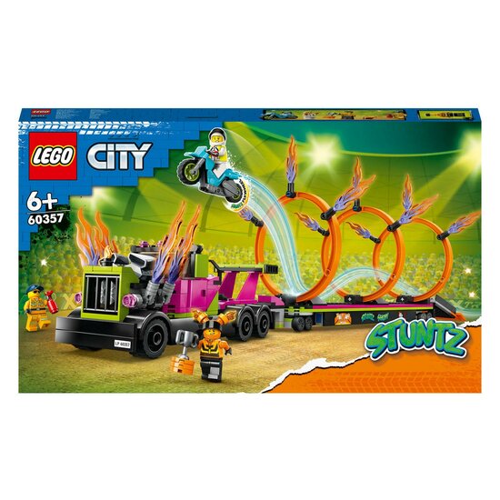 LEGO City 60357 Stunttruck &amp; Ring of Fire Challenge