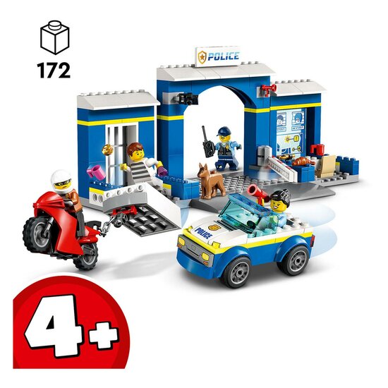 LEGO City 60370 Verfolgung Polizeiwache