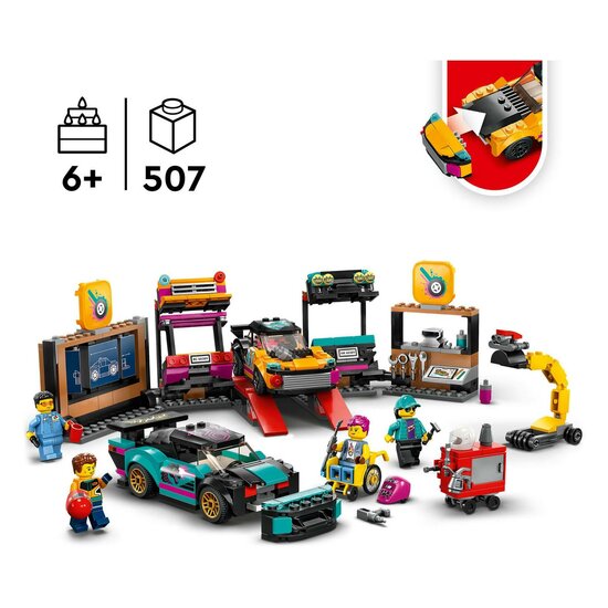 LEGO City 60389 Garage f&uuml;r anpassbare Autos