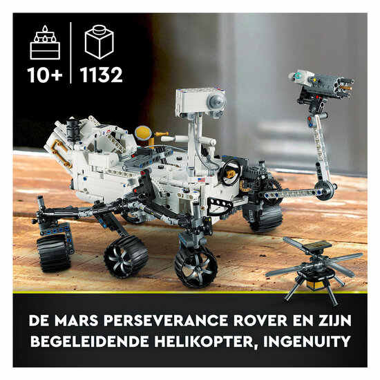 LEGO Technic 42158 Nasa Mars Rover Beharrlichkeit