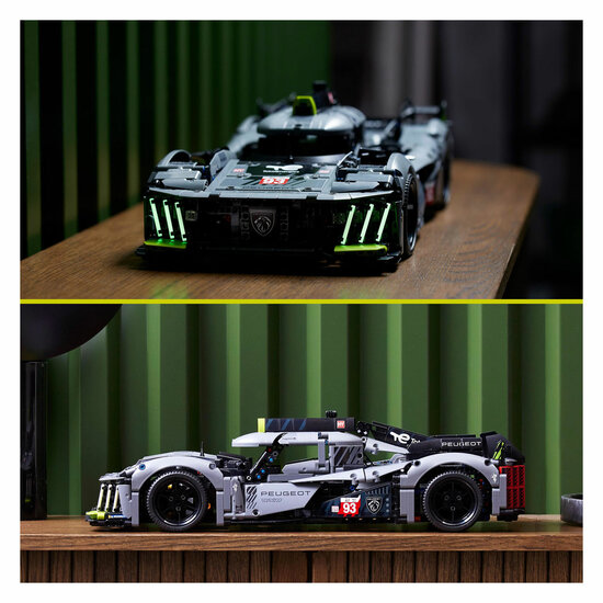 LEGO Technic 42156 Peugeot 9x8 24 Le Mans Hybrid Hypercar Au