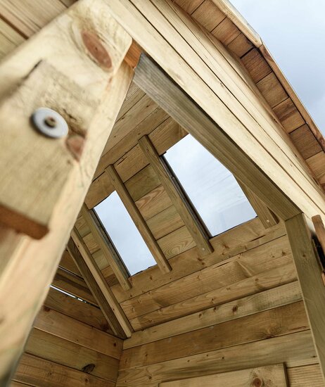 Spielhaus aus Holz Louise Fenster