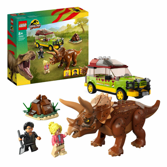 LEGO Jurassic Park 76959 Triceraptops Research