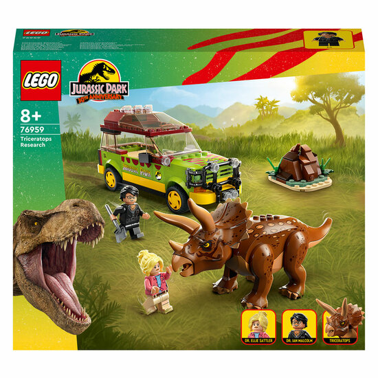 LEGO Jurassic Park 76959 Triceraptops Research