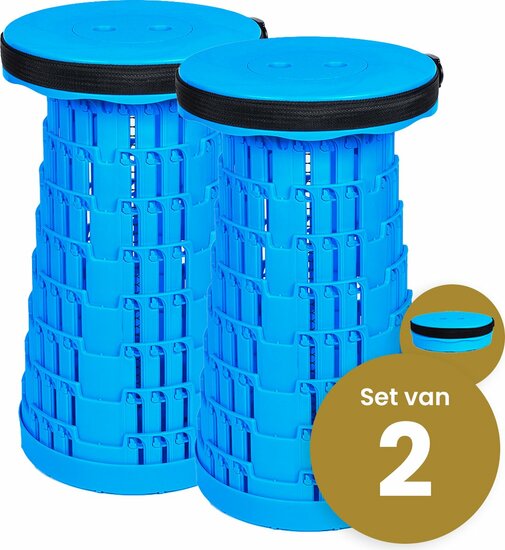 Alora Klapphocker extra stark voller Blau pro 2