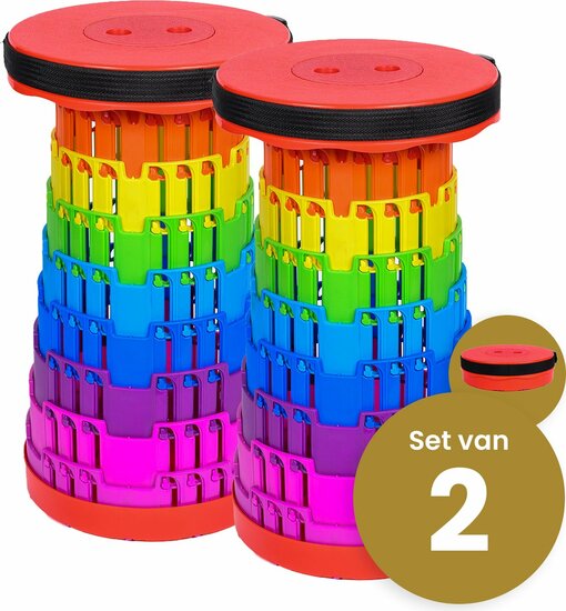 Alora Klapphocker extra starker Regenbogen pro 2