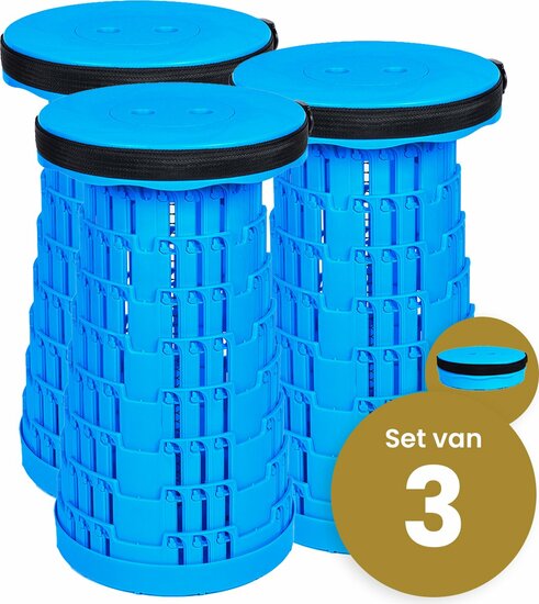 Alora Klapphocker extra stark voller Blau pro 3