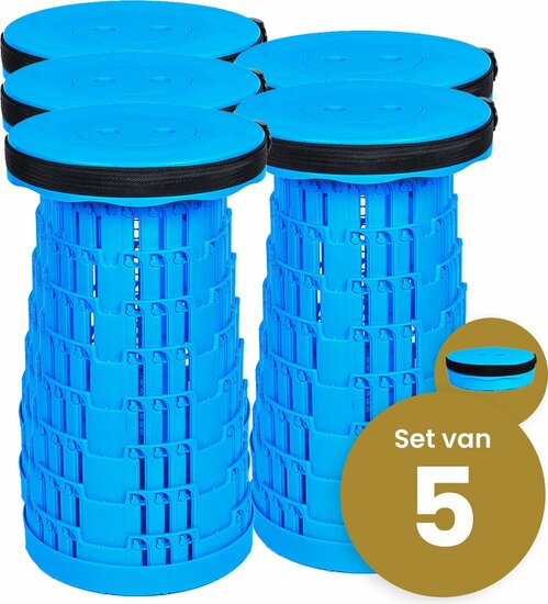 Alora Klapphocker extra stark voller Blau pro 5