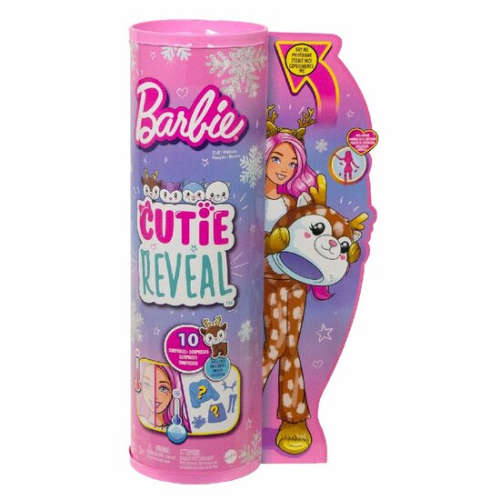 Barbie Cutie Reveal Gorgeous Snowflake Puppen