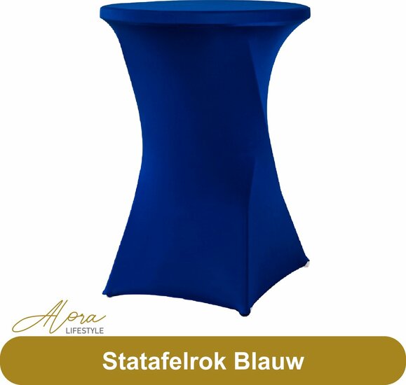 Stehbistrock blau 80 cm