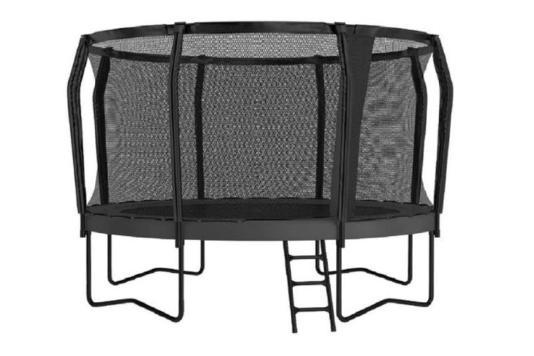 Trampolin Akrobat Orbit Pro Above Ground 305 Anthrazit inkl. Sicherheitsnetz