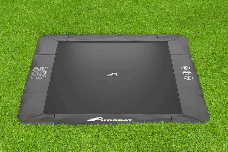 Trampolin AKROBAT PRIMUS FLAT 520x305 (17x10t) Anthrazit