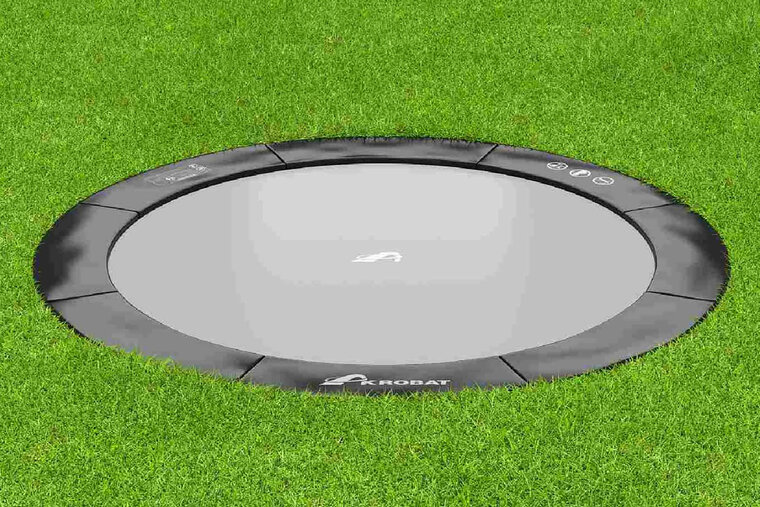 Trampolin AKROBAT PRIMUS FLAT 430 (14ft) Schwarz