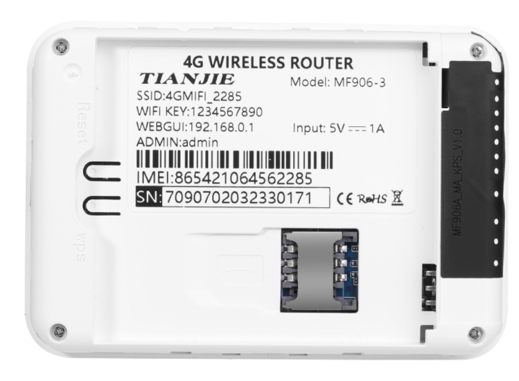 Tragbarer MiFi Router (Budget)