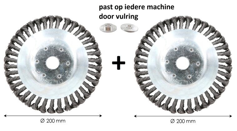 Kibani Unkrautb&uuml;rste 20cm pro 2