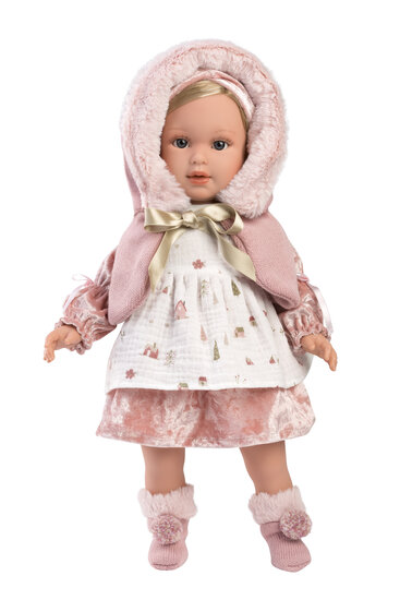 Llorens Puppe LUCIA rosa - 40 cm