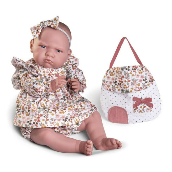 Pop Antonio Juan Reborn Berta met tas 52cm