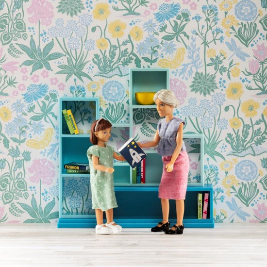 Lundby Puppenhaus B&uuml;cherregal