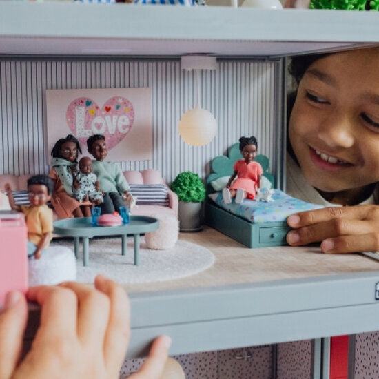 Lundby-Set - Puppenhausfamilie 'Billie' (5-teilig)