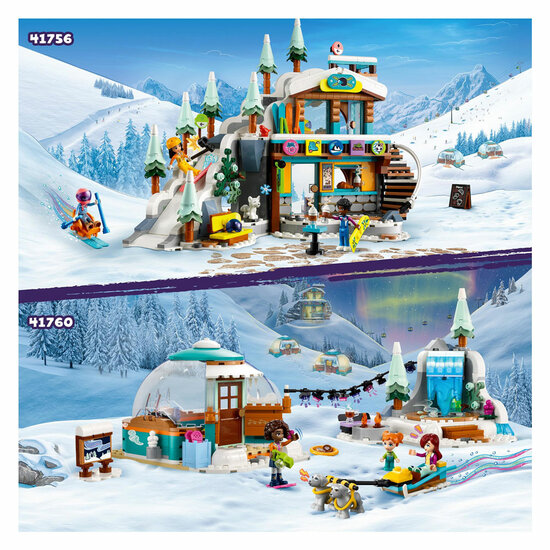 Lego Friends 41756 Ferienskigebiet und Caf&eacute;