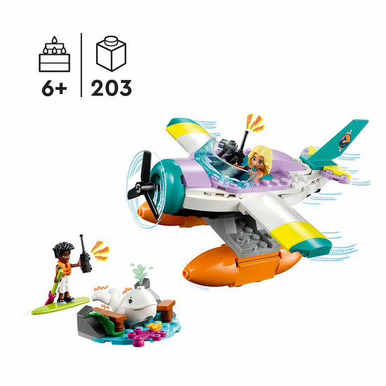 LEGO Friends 41752 Rettungsflugzeug auf See