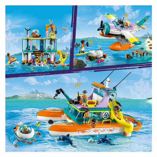 LEGO Friends 41752 Rettungsflugzeug auf See