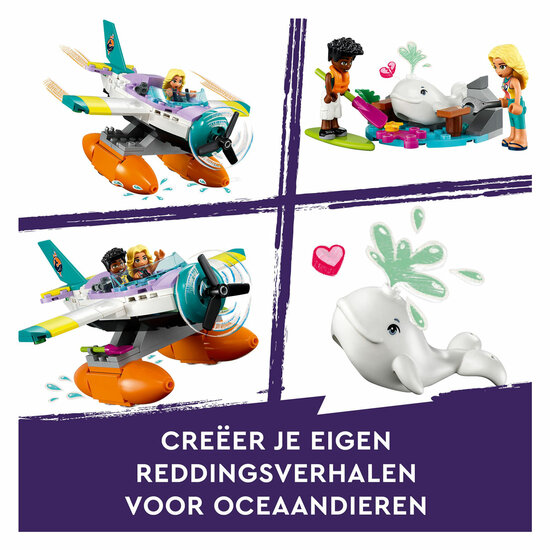 LEGO Friends 41752 Rettungsflugzeug auf See