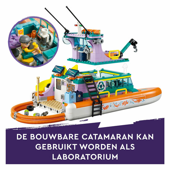 LEGO Friends 41734 Rettungsboot auf See