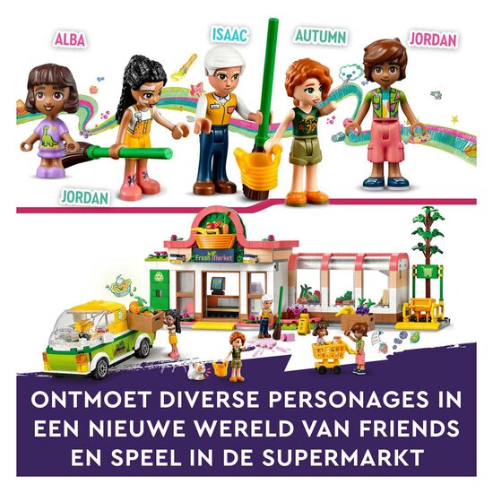 LEGO Friends 41729 Biologischer Supermarkt