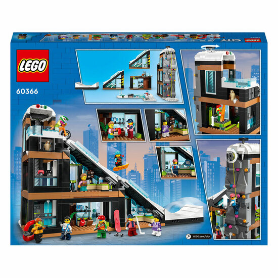 LEGO City 60366 Ski- und Kletterzentrum