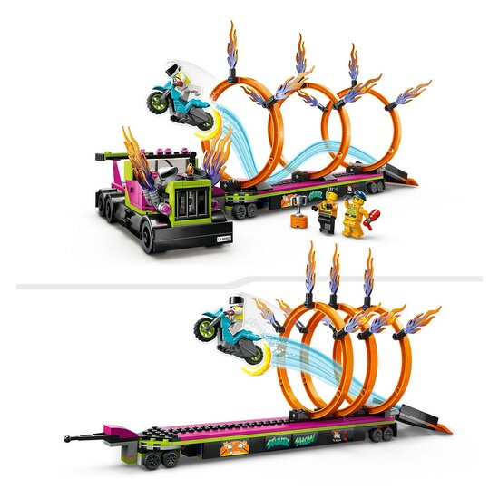 LEGO City 60357 Stunttruck &amp; Ring of Fire Challenge