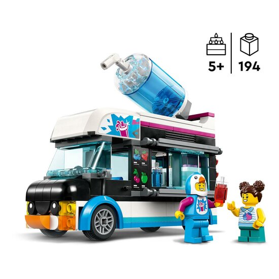 LEGO City 60384 Pinguin Slush Truck