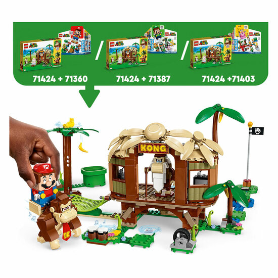 LEGO Super Mario 71424 Erweiterungsset: Donkey Kongs Baumhaus