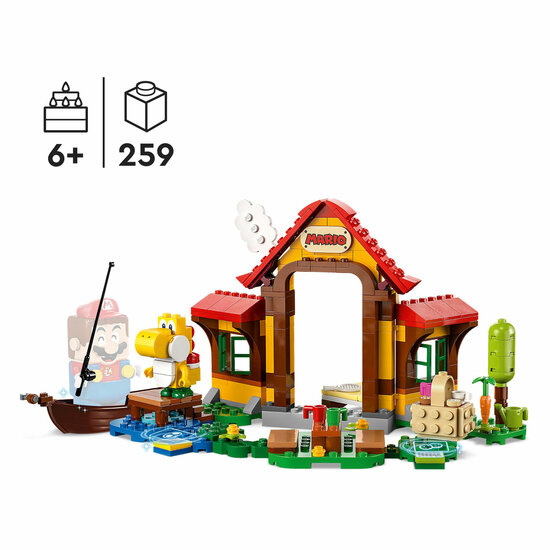 LEGO Super Mario 71422 Erweiterungsset: Picknick bei Mario&#039;s