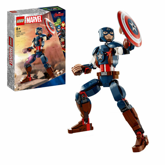 LEGO Super Heroes 76258 Captain America Building Figure