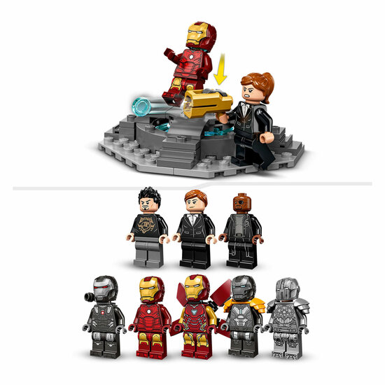 LEGO Superhelden 76216 Iron Man Waffenkammer