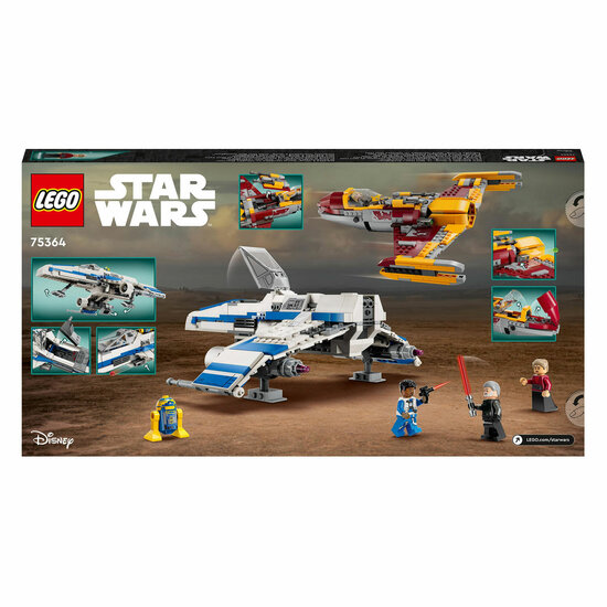 Lego Star Wars 75364 Neue Republik E-wing gegen Shin Hatis Sta