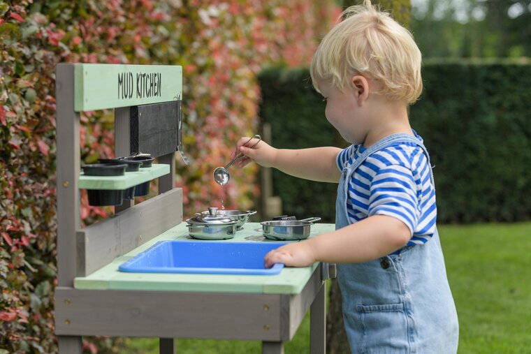 Holz spielen K&uuml;che Schlamm K&uuml;che