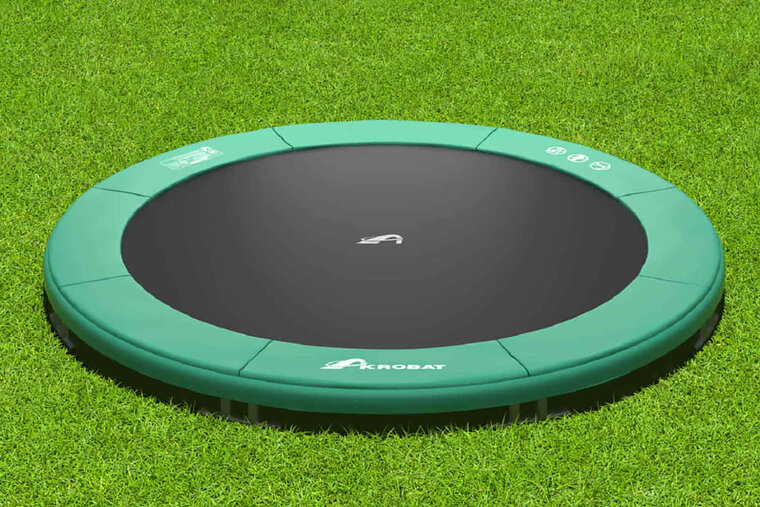 Trampolin AKROBAT ORBIT INGROUND 430 (14ft) Gr&uuml;n