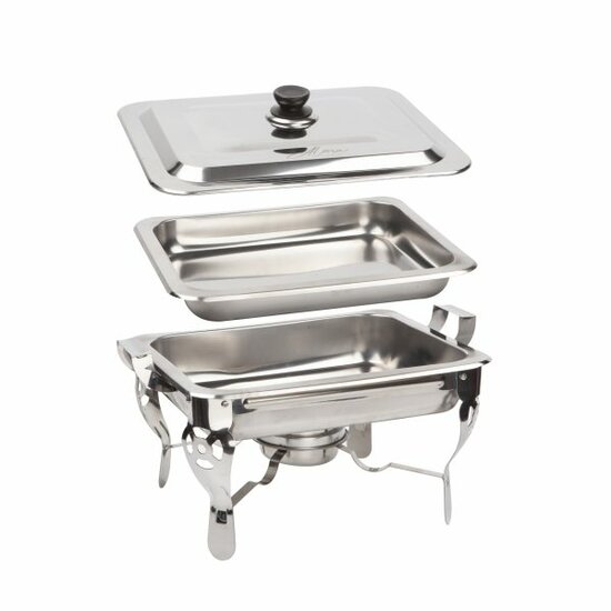 Chafing Dish aus Chrom