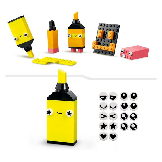 LEGO Classic 11027 Kreatives Spielen mit Neon