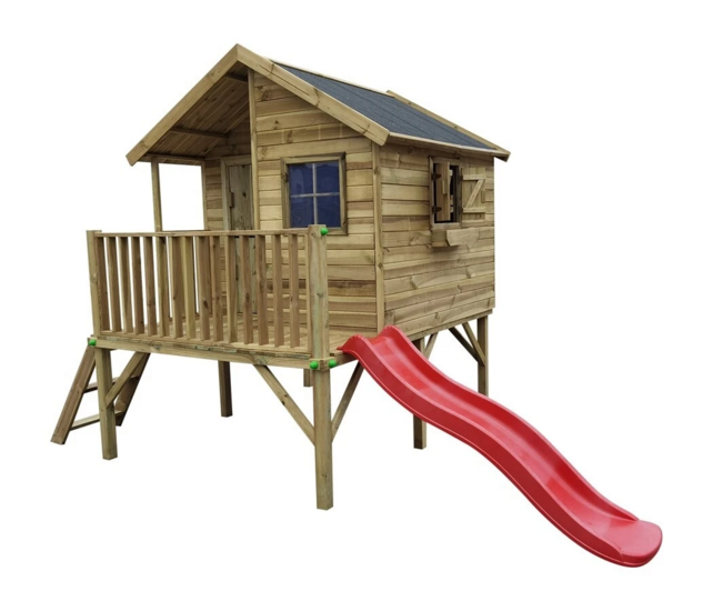 Spielhaus aus Holz Brüssel - Prestige Garden