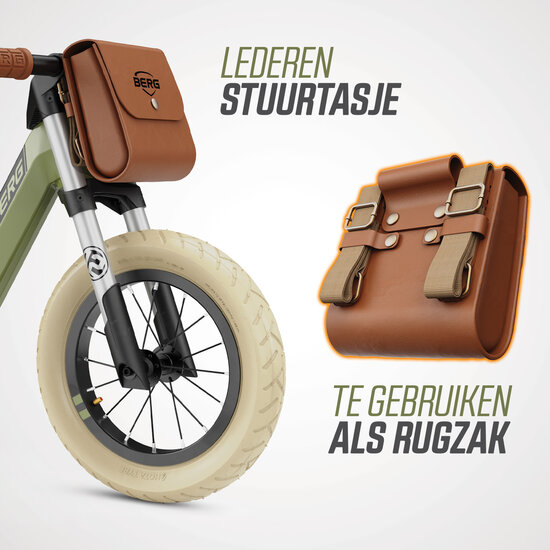 Laufrad Berg Biky Retro Grün 32 cm
