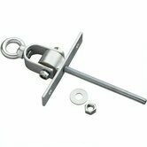 Schwenkhaken M12x160 Sicherheit mit Ringschraube M10, 2 Stück