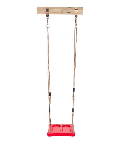 Kunststoff Fußschaukel - Rot
